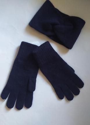 Рукавички шерсть з ангорой odyssey