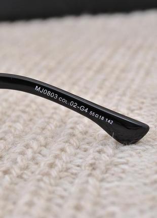 Фирменные солнцезащитные очки  прямоугольные  marc john polarized mj0803 на маленькое лицо9 фото