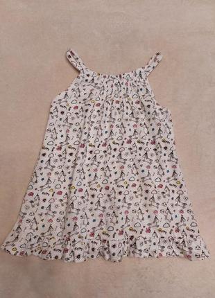 Сарафан, літня сукня вільного крою h&m  2 роки, 92