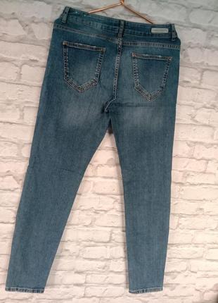 Классические прямые женские джинсы 46-482 фото