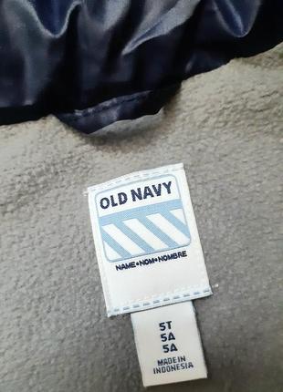 Жилетка old navy сша для мальчика синяя на 5 лет2 фото