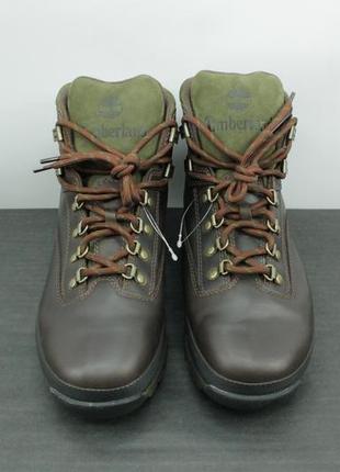 Зимові треккингові шкіряні черевики timberland euro rock hiker2 фото