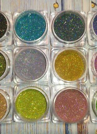 Блеск блистки блестяшки для ногтей маникюра