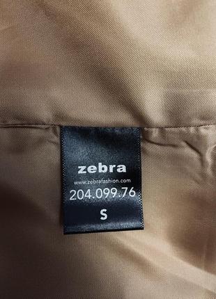 Фірмове весняне пальто світло коричневого кольору zebra7 фото