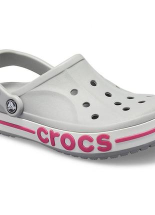 Crocs bayaband slide клоги w6-10 два цвета2 фото