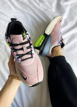 Кросівки nike air max verona "pink/green"8 фото
