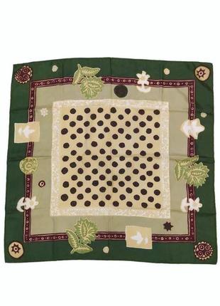 Шелковый платок цветочный принт esprit германия /4188/