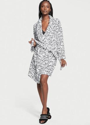 Victoria ́s victorias secret віктория сикрет короткий халат short cozy robe3 фото