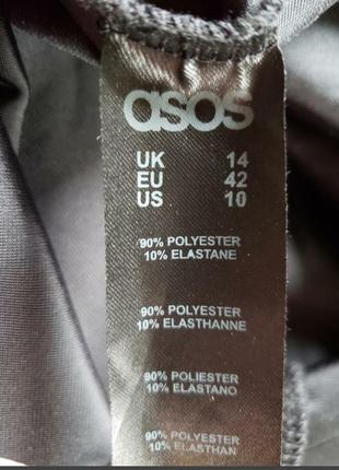 Платье велюровое asos с красивой спинкой для будущей мамы 14 р-ру.7 фото