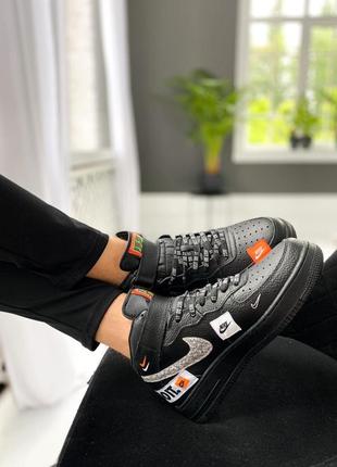 Кросівки nike air force 1 high just do it pack black8 фото