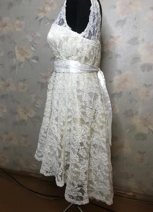 Платье айвори свадебное или вечернее5 фото