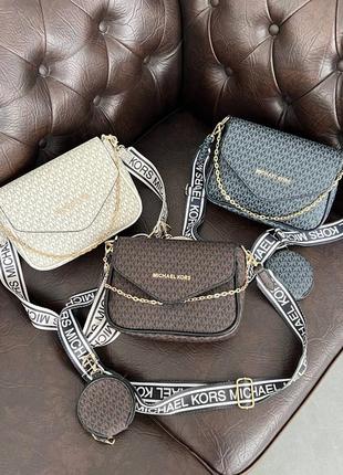 Стильные молодежные сумочки на широком ремне