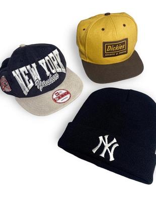 Yankees, dickies снепбек, шапка, кепка