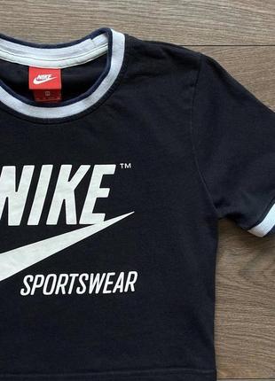 Футболка nike sportswear archive cropped