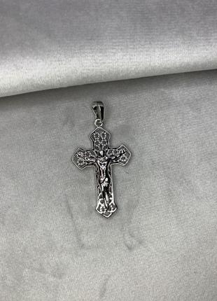 Хрестик «xuping» покриття родій