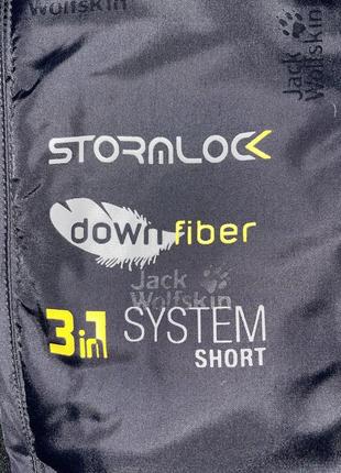 Жилетка jack wolfskin stormlock 3in1 system, оригінал, розмір s/m9 фото