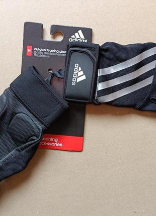 Спортивные перчатки adidas workout/воркаут. новые, оригинал!!!2 фото
