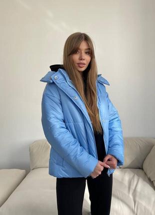 Стильна куртка oversize10 фото