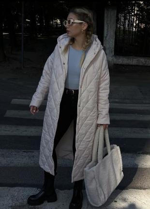 Пальто куртка стеганая в стиле zara 🥰❤️