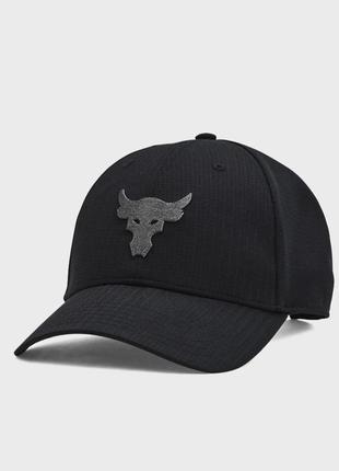 Under armour чоловіча чорна кепка project rock trucker