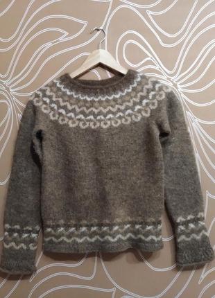 Женский теплющий свитер шерсть