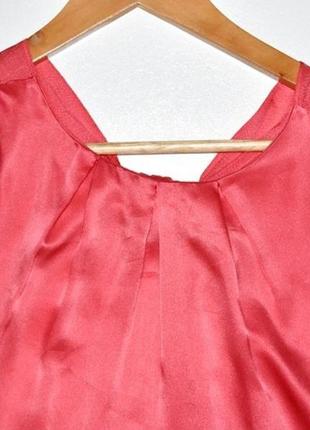 Massimo dutti 100% шовк,красива блуза з бантом по спинці6 фото