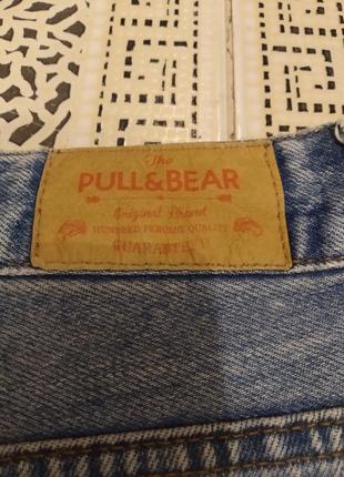 Супер женские джинсы с высокой посадкой мом от pull&bear10 фото