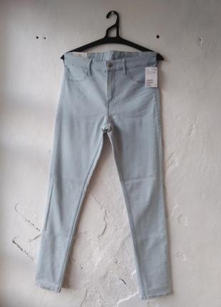 Новые жегские джинсы скини от h&m размер указан 29