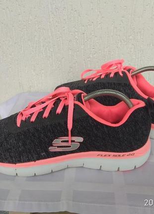 Суперлегкие,текстильние кроссовки skechers lite-weight р.393 фото