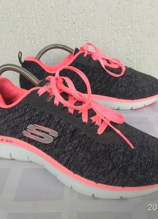 Суперлегкие,текстильние кроссовки skechers lite-weight р.392 фото