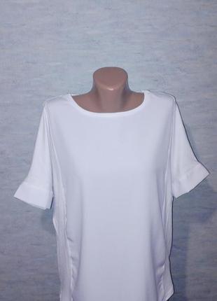 Белая женская футболка оверсайз, женская белая футболка оверсайз, женская футболка, женская одежда, женская обувь1 фото