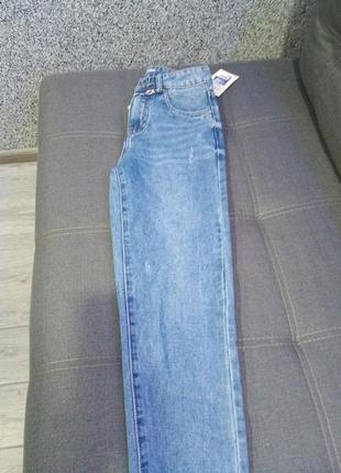 Джинсовые штаны момо6 фото
