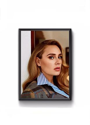 Постер співачки adele 20x30