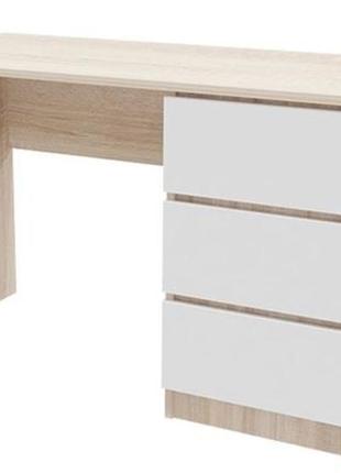 Компьютерный/письменный стол без ручек с ящиками