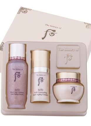 The history of whoo bichup 3-step special gift kit - набор из 3-х миниатюр антивозрастных средств 24 мл