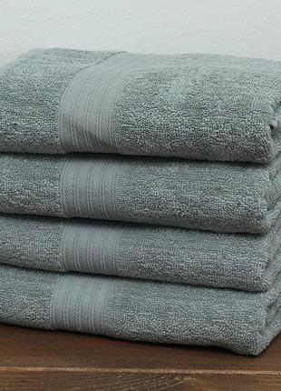 Махровий рушник 50*90 туреччина, щільність 400 г/м2 walnut колір оливковий