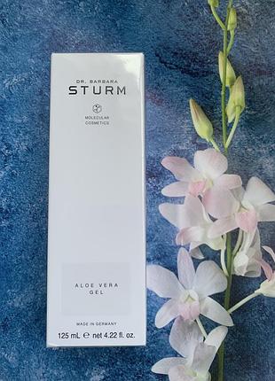 Гель алое вера dr. barbara sturm aloe vera gel 125 мл гель для мікротоків, крем після засмаги, крем