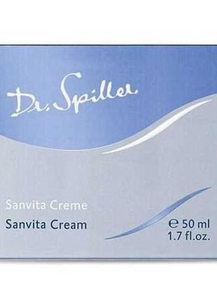 🤍крем для лица, успокаивающий sanvita cream dr. spiller ❕разлив❕