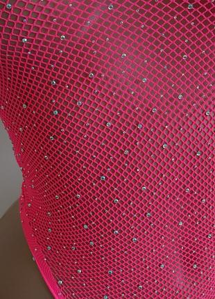 5-3 жіночий боді зі стразами женский боди со стразами