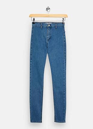 Базовые узкие джинсы topshop голубые джинсы joni топшоп2 фото