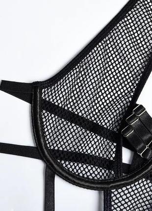 Мереживна білизна, комплект сітка   боді  ✔6 фото