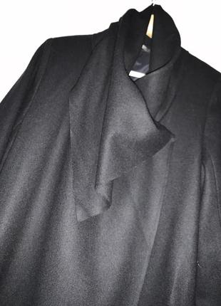 Демисезонное шерстяное пальто3 фото