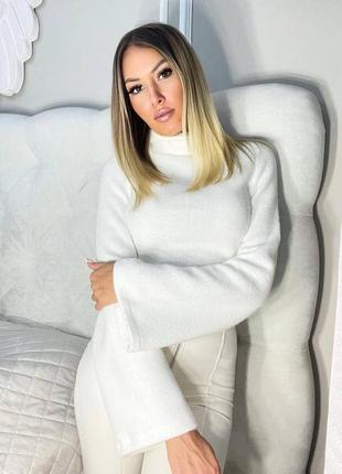 Кофта женская с ангори , новинка , хит продаж