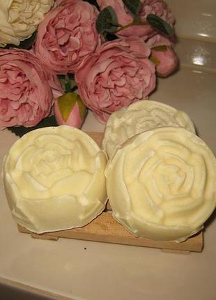 Кокосове крем-мило ручної роботи з нуля поживне