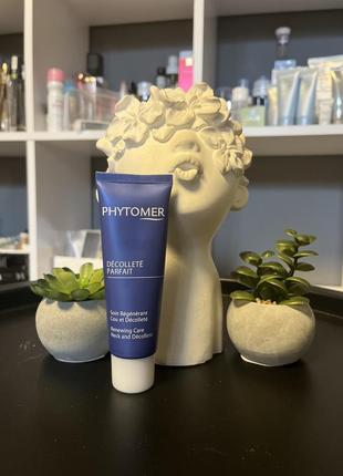 Оригінал відновлюючий крем для шиї і декольте phytomer decollete parfait neck and decollete renewing care оригинал крем для декольте
