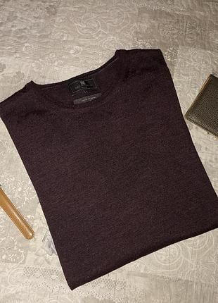 Джемпер мериносова шерсть та шовк m&s collection4 фото