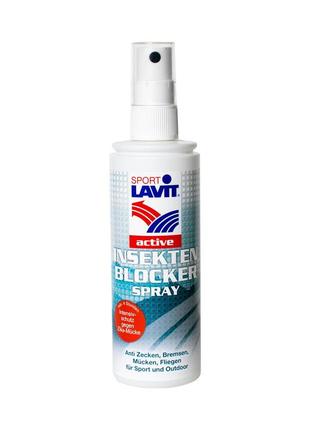 Спрей для защиты от насекомых sport lavit insekten blocker spray, 100 мл. спрей защита от насекомых