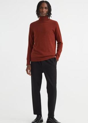 Гольф мужской h&m slim fit fine-knit