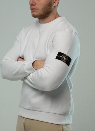 Кофта-свитшот stone island crewneck sweatshirt