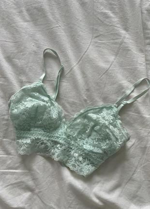 Кружевной топ бюстгальтер hm